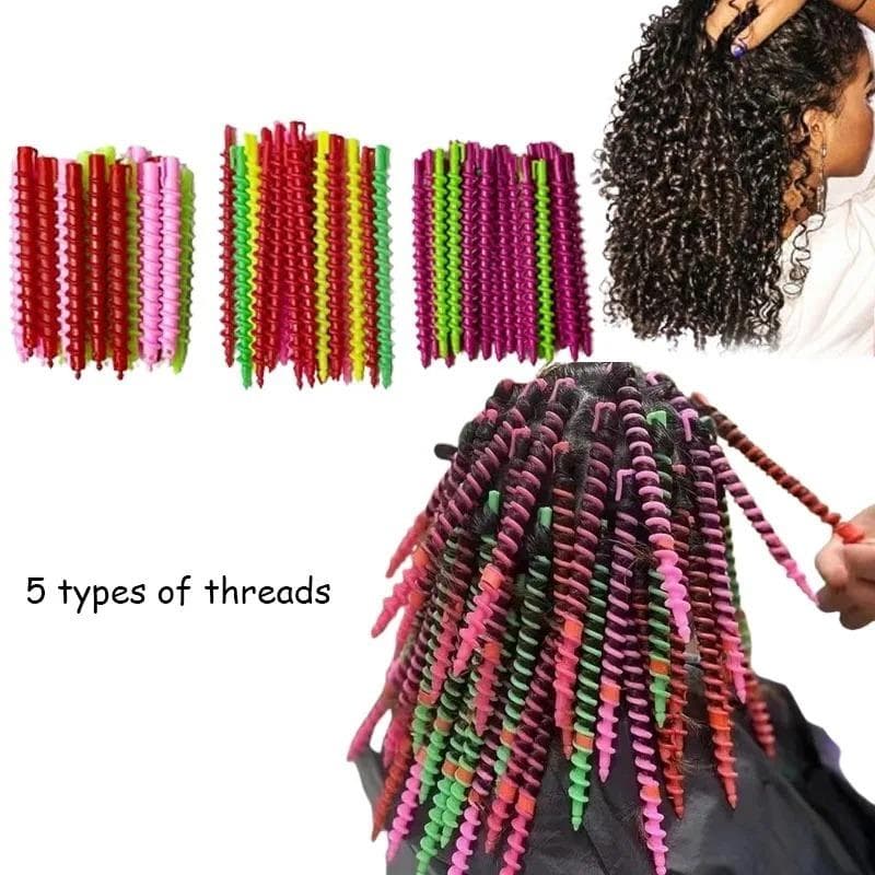 10-28 stücke Spirale Kunststoff Dauerwelle Stick Frauen Magie Lockiges Haar Roller Kalte Dauerwelle Bar Haar Curler Friseur Friseur werkzeug