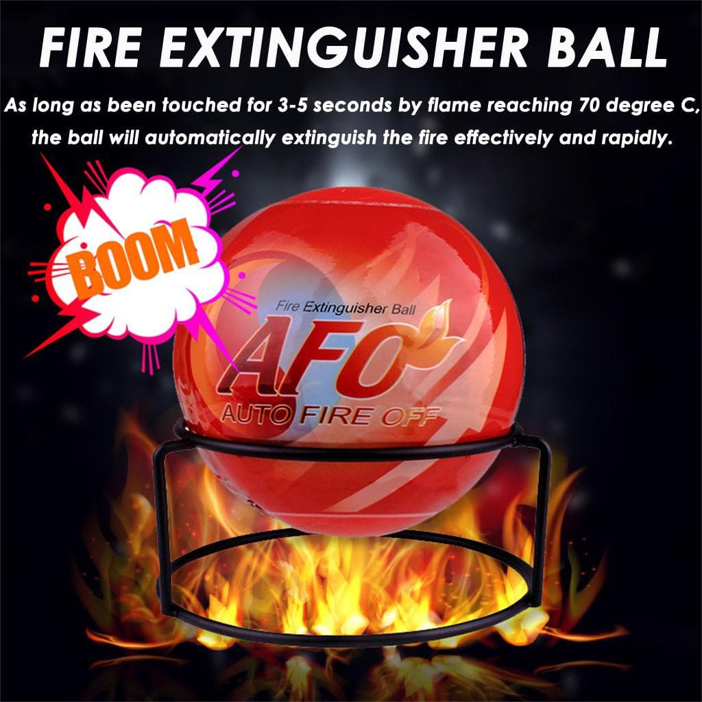Feuerlöscherball - Feuer-Ball Stopp Feuerverlust Werkzeug Sicherheit rot