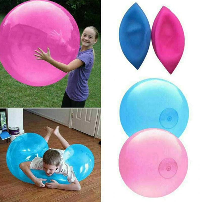 Kinder Outdoor-Spielzeug Bubble Ball Aufblasbarer Gummiball Spiele Ballon Spielzeug Babyparty Spaß Party Wassergefülltes Bubble Ball Spielzeug