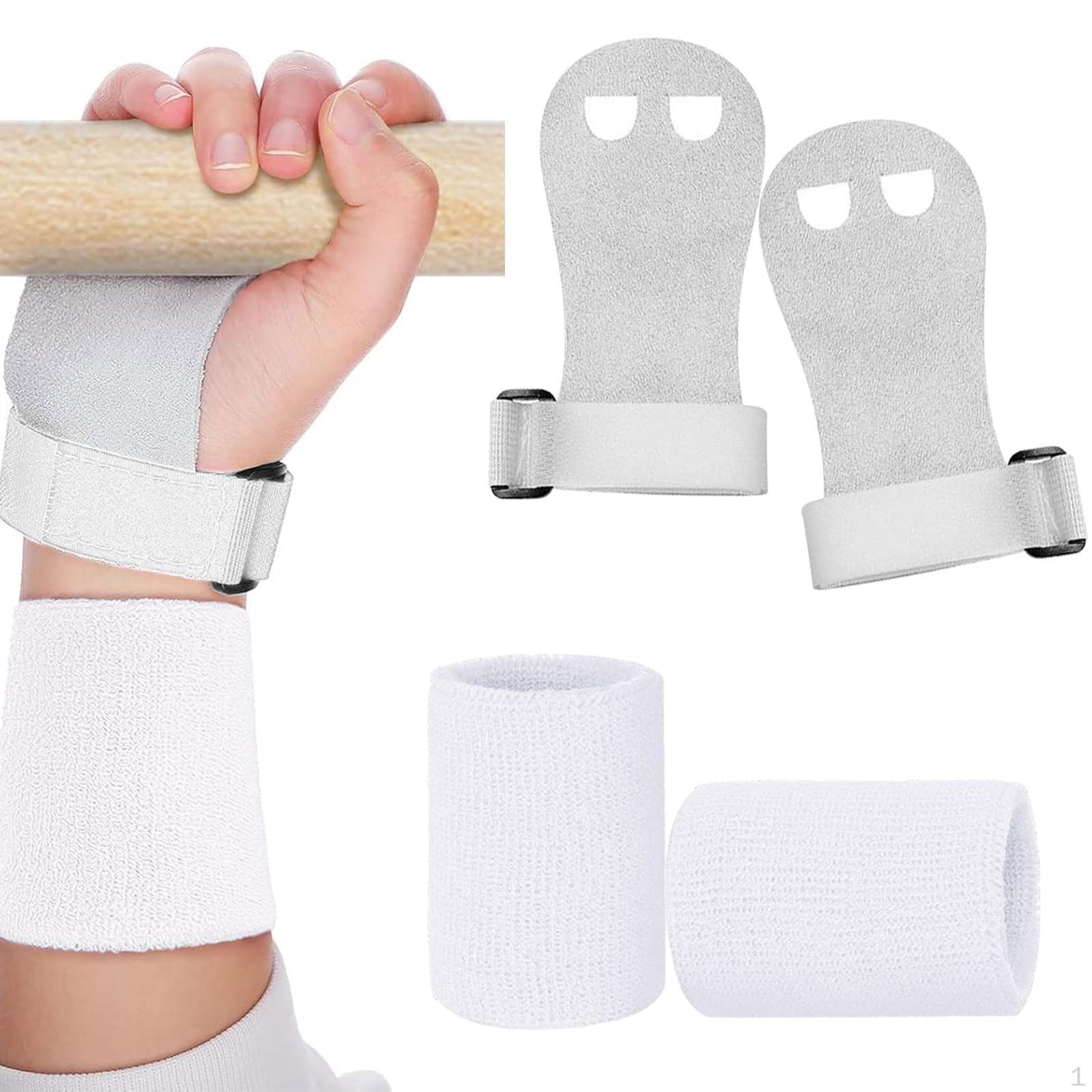 Kinder';s Handgriffe mit Handgelenkband und Reckstange, Handflächenschutz, Geeignet für