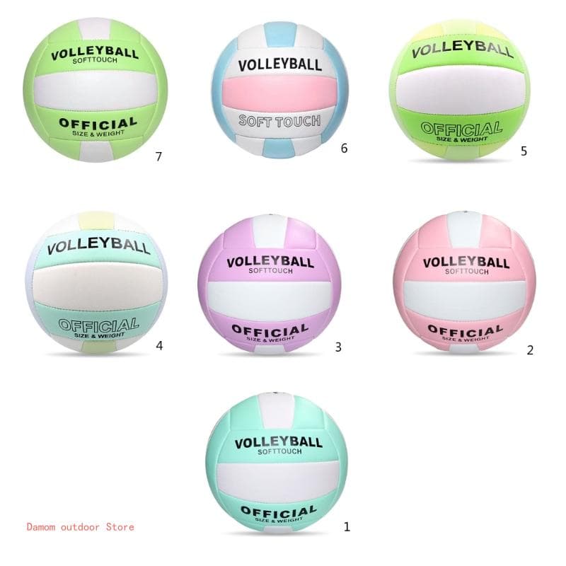 Offizielle Größe 5 Volleybälle Soft Beachvolleyball Ball Wettbewerb Spiele Geschenk