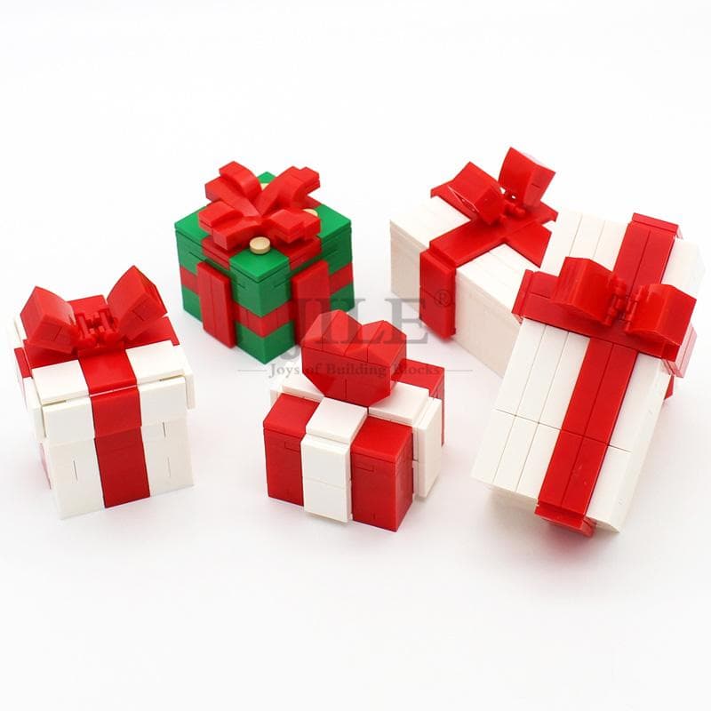 Ring Schmuck Liebesbox Bausteine DIY Bausteine Kompatibel mit Zusammenbauten Weihnachten Geburtstag Etui Romantisches Geschenk Spielzeug
