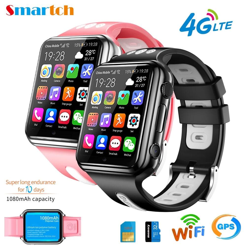H1/w5 4g Gps Wifi Standort Schüler/kinder Smart Watch Telefon Android System Uhr App Installieren Blue Tooth Smartwatch Sim Karte Junge