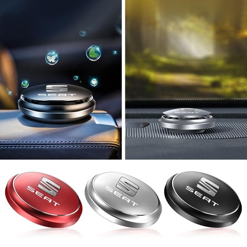Automobil Lufterfrischer Ätherisches Öl Diffusor Zubehör für Seat Alhambra MK3 Leon FR Altea Ibiza Toledo Cordoba Arona Ateca rot