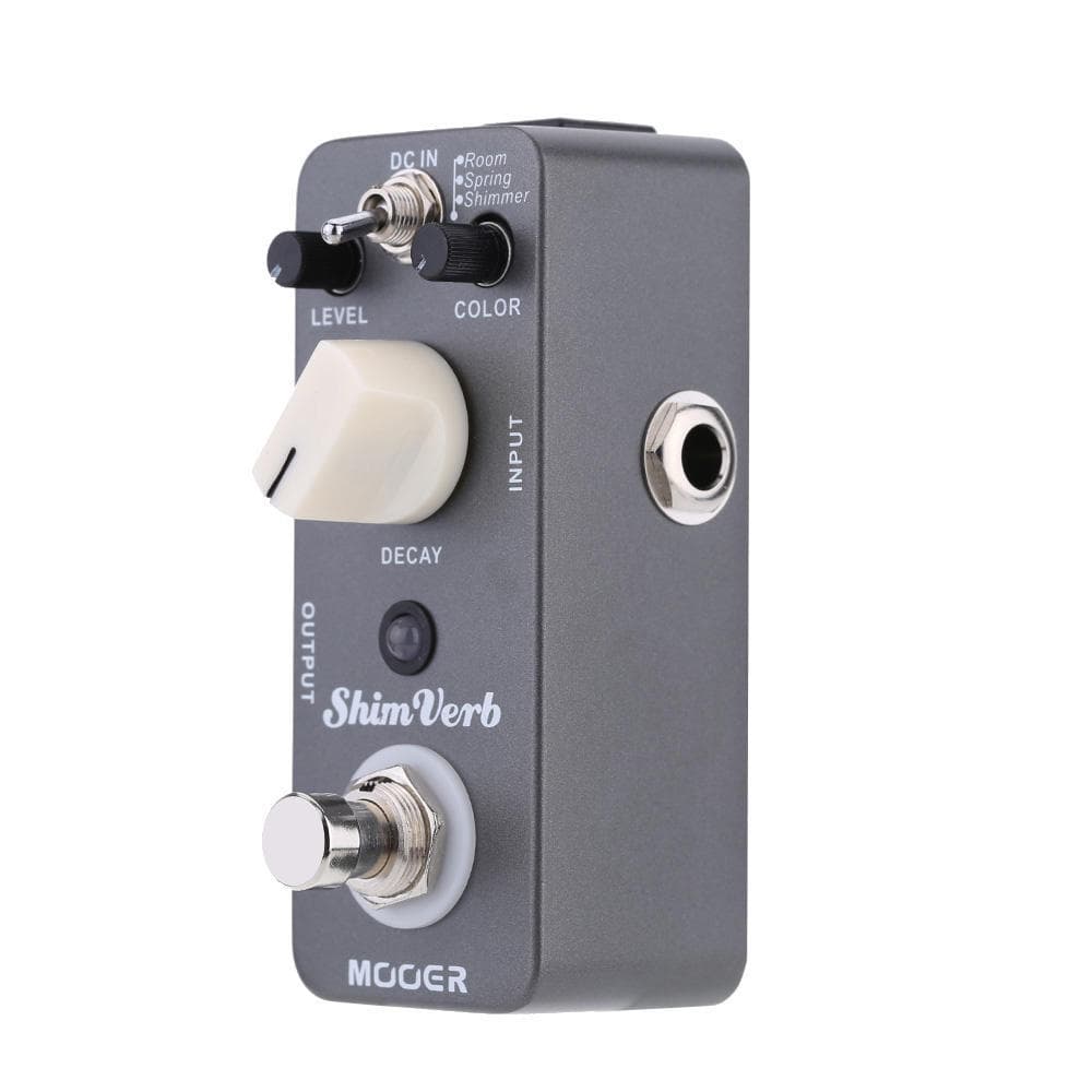 Mooer Shim Verb Micro Mini Digital Reverb Effektpedal für E-Gitarre True Bypass