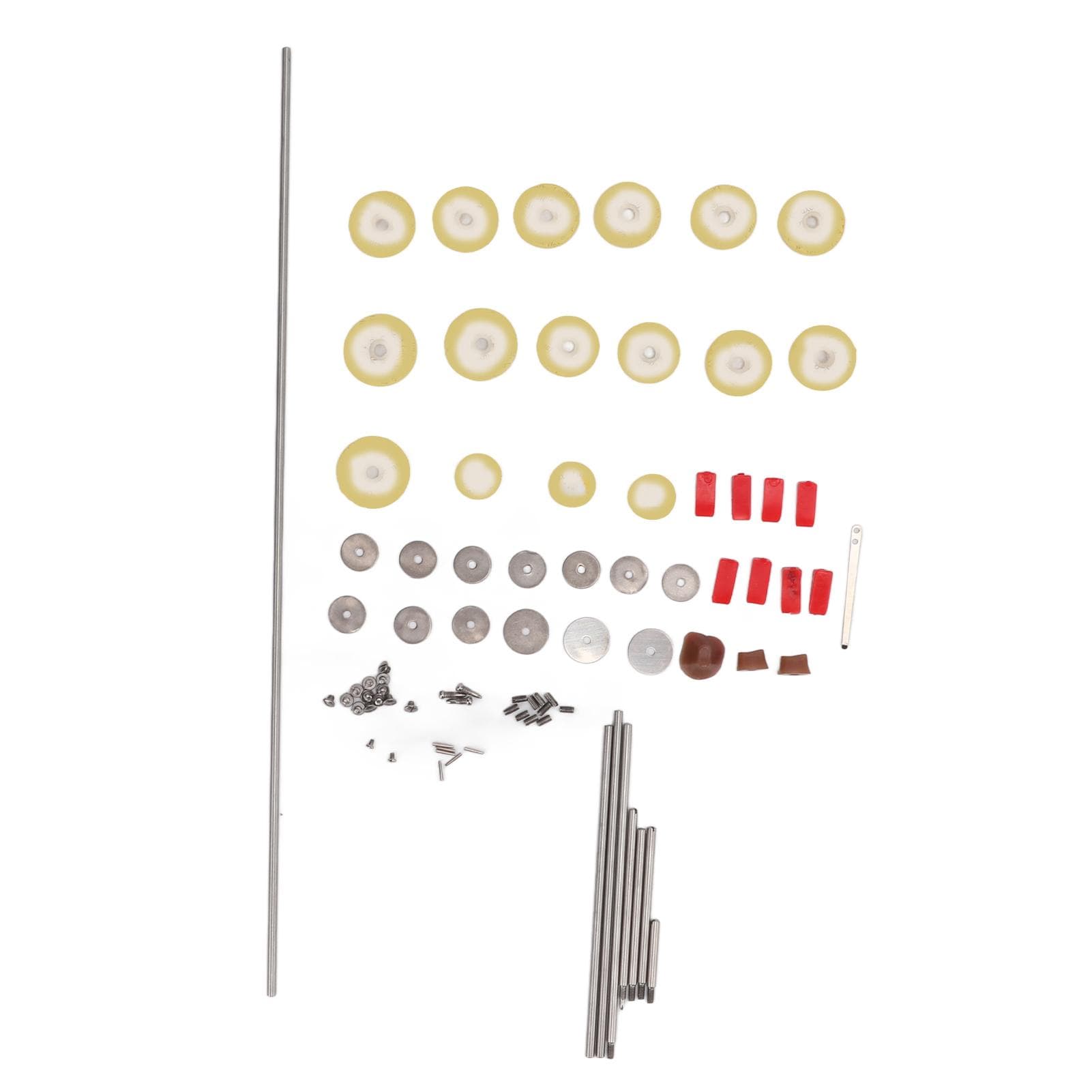Flöte Reparatur Kit Pads DIY Wartung Werkzeuge Set Musical Instrument Teile Zubehör