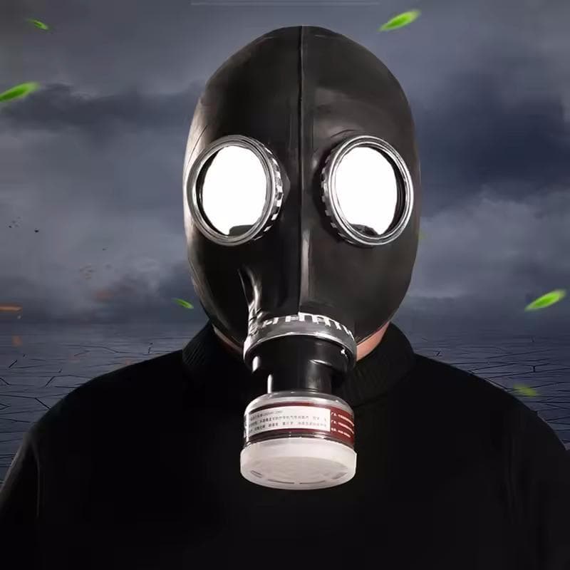 49/64 Typ Vollmasken-Atemschutzgerät R40 Schnittstelle Mehrzweck Malerei Sprühfarbe Pestizid Naturkautschuk Chemikalienschutz Gasmaske