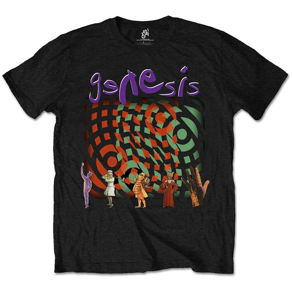 Genesis Invisible Touch Phil Collins Prog Rock Unisex T-Shirt cm