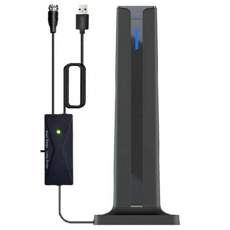 Digitale HD-TV-Antenne für Innenbereiche, HDTV 1080P 4K, Langstrecken-Antenne mit hohem Gewinn für Smart-TV, Flachbildfernseher
