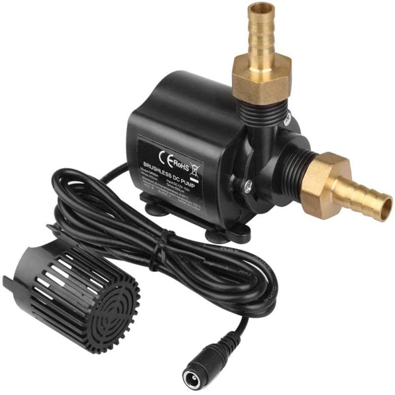800 l/h DC 12 V bürstenloser Wasserpumpenmotor Unterwasser-Aquarium-Wasserumwälzpumpe