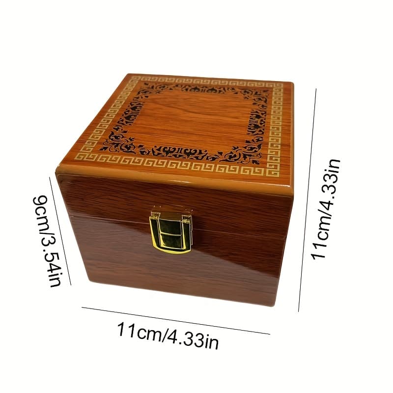 TEMU Schmuckaufbewahrungsbox Vintage Uhr Ring Ornament Box, Schmuckkästen