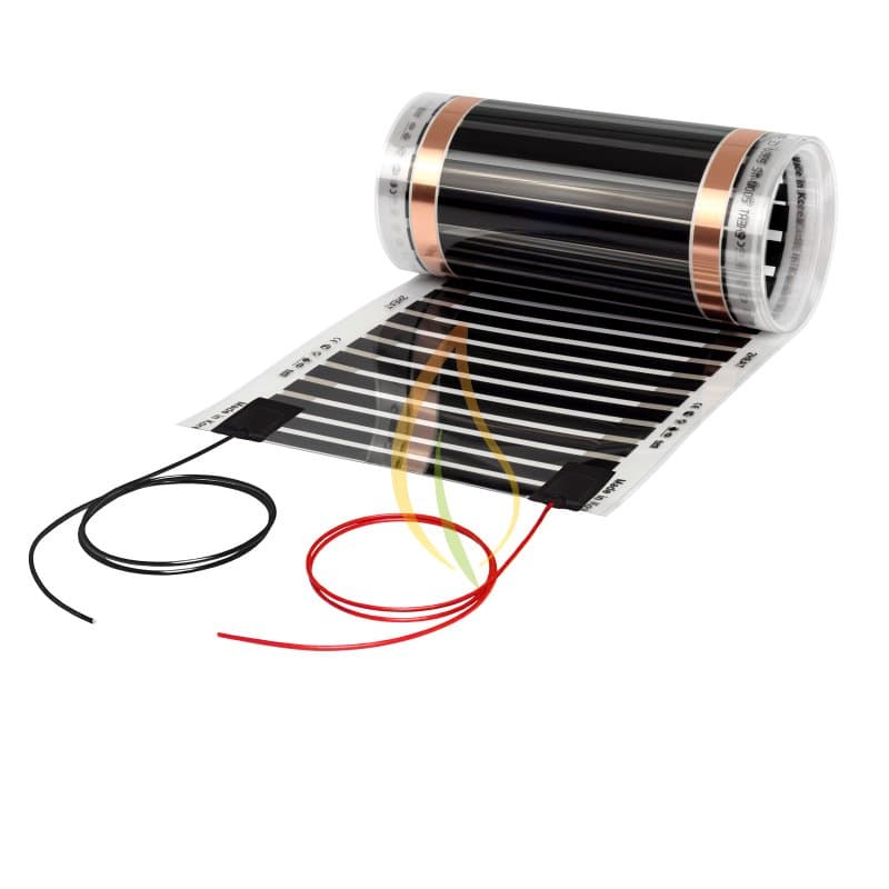 24V Heizfolie 20cm breit 100W/m²