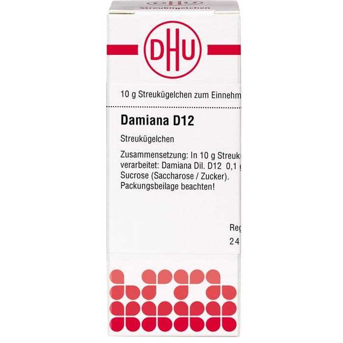 DAMIANA D 12 Globuli 10 g