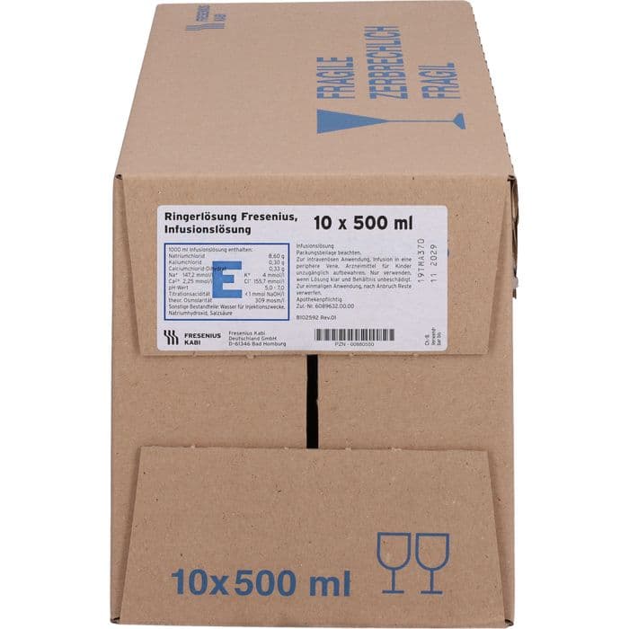 RINGER LÖSUNG Fresenius Glas 5000 ml