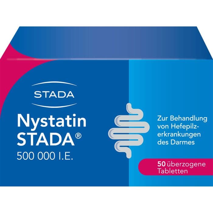 NYSTATIN STADA 500.000 I.E. überzogene Tab. 50 St.