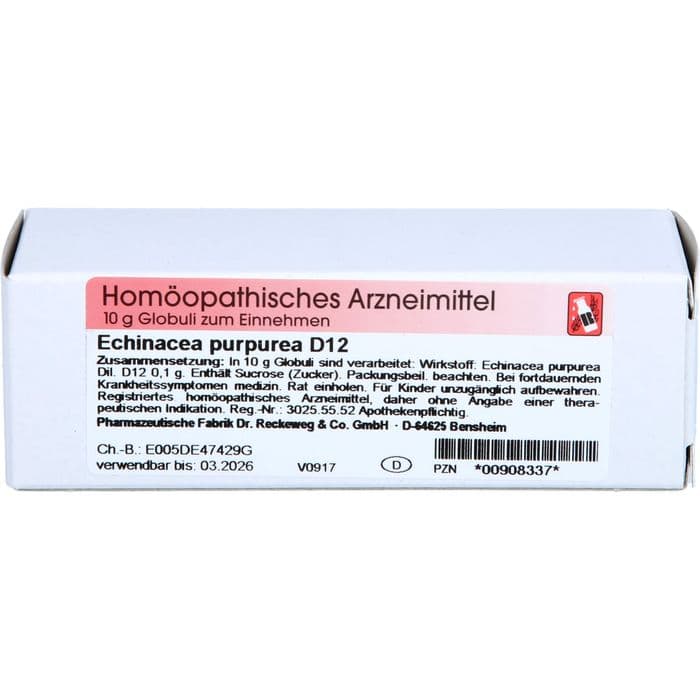 ECHINACEA PURPUREA D 12 Globuli 10 g