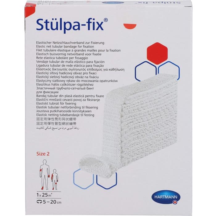 STÜLPA Fix Gr.2 Mehrfing./Kdr.Arm/-Bein 25 m Netz. 1 St.