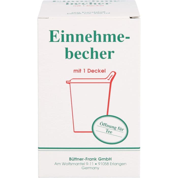 EINNEHMEBECHER Kunststoff m.abnehmb.Trinkdeckel 1 St.