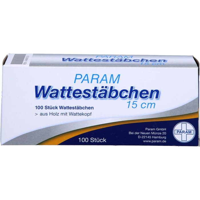 WATTESTAB m.Wattekopf 15 cm 100 St.