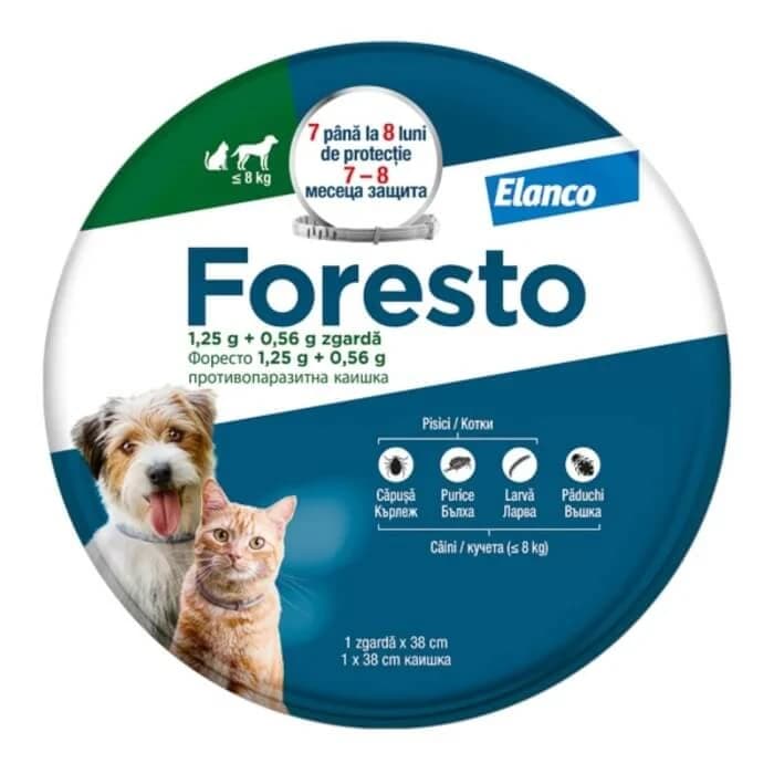 Foresto Halsband für Katzen und kleine Hunde, 1 St., Elanco