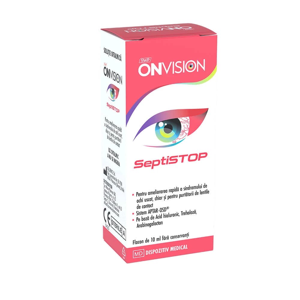 Onvision Septistop gleitende ophthalmische Lösung, 10 ml, Sun Wave Pharma