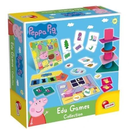 Meine erste Peppa Pig Spielesammlung, +2 Jahre, Lisciani
