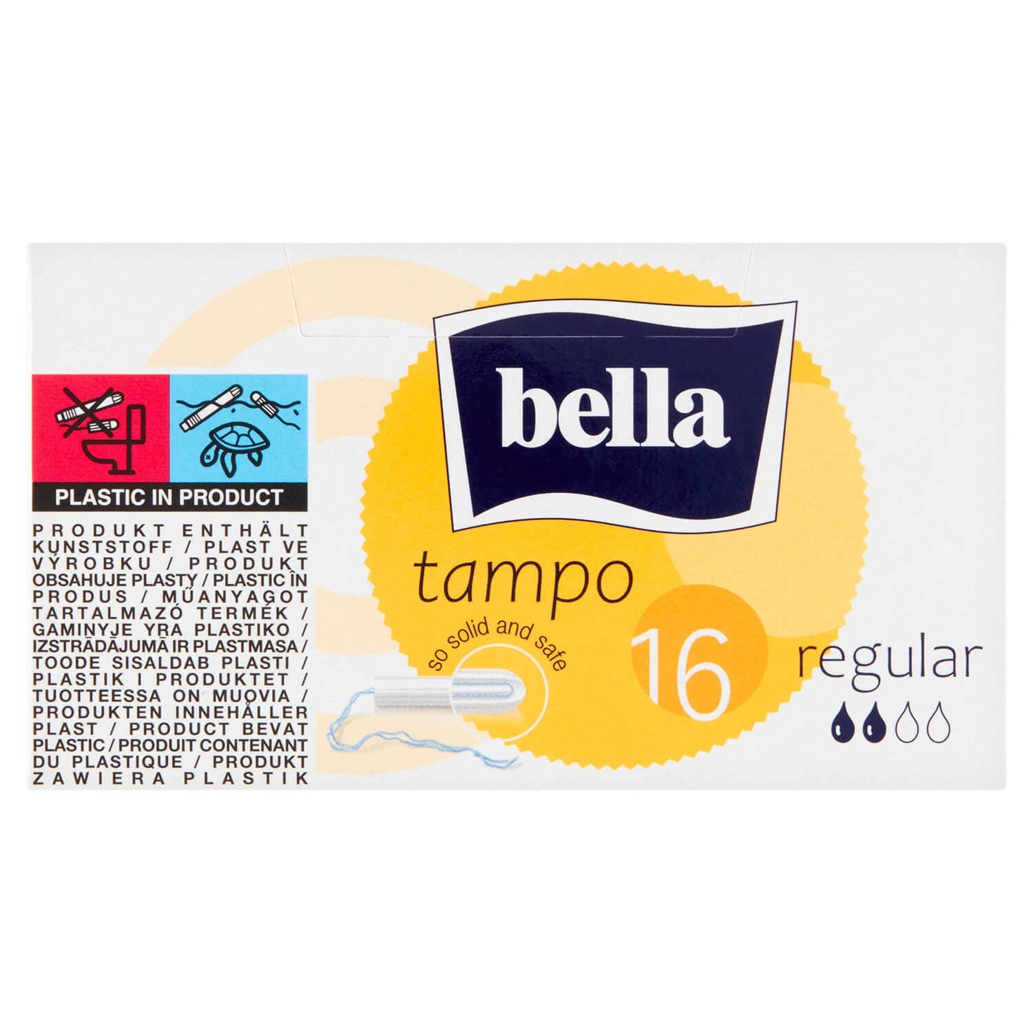 Bella Tampo Premium Reguläre Tampons, 16 Stück - Hoher Komfort für deine Bedürfnisse