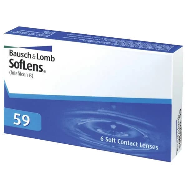 SofLens 59 Kontaktlinsen, 30 Tage, -6.00, BC 8.6, 6 Stück