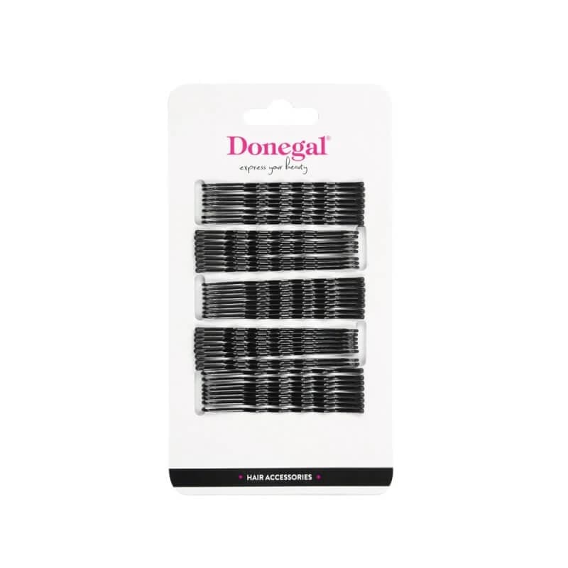 Donegal Wachsklammern Schwarz Schwarz 7cm 1086, 40 Stück