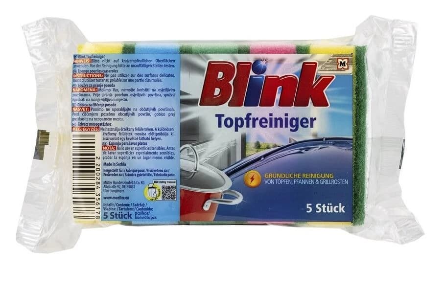 Blink farbige Radiergummis, 5 Stück