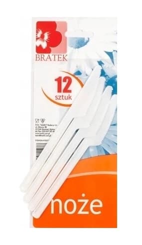 Bratek, Einweg-Kunststoffnippel, 12 Stück
