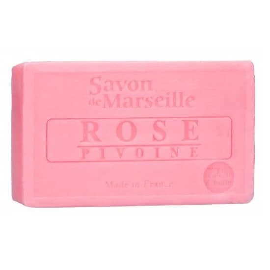 Seife Le Chatelard Provençal Marseille Marseiller Rose und Pfingstrose, 100g