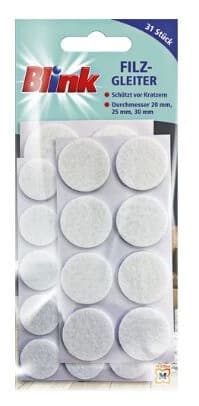 Blink, Filzpads, 31 Stück