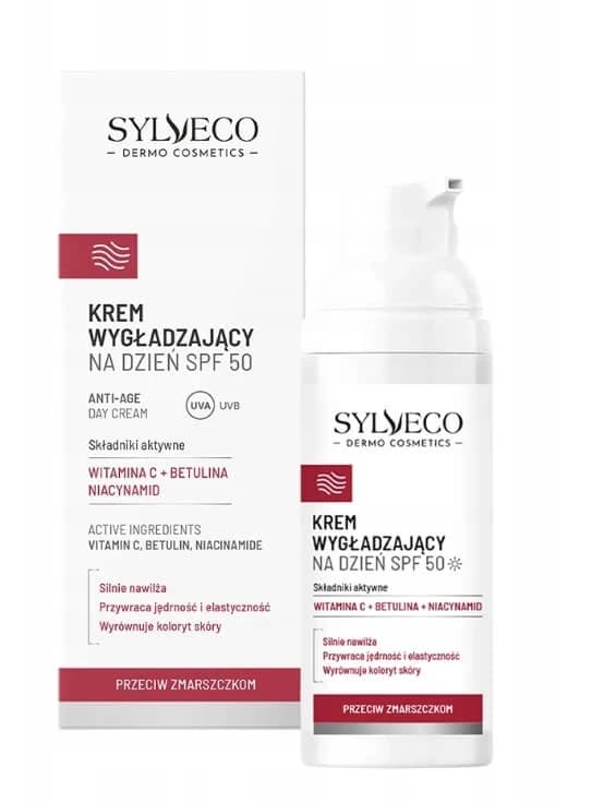 Sylveco Dermo Anti-Falten Tagescreme SPF 50, 50 ml