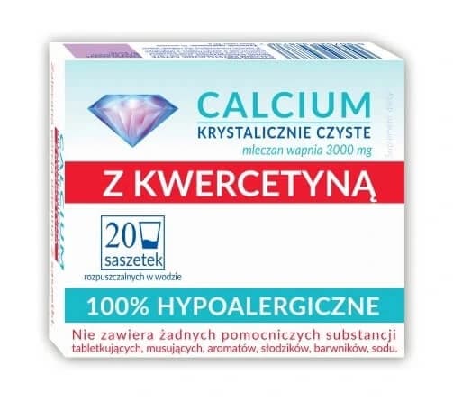 Calcium Crystal Clear mit Quercetin, 20 Beutel