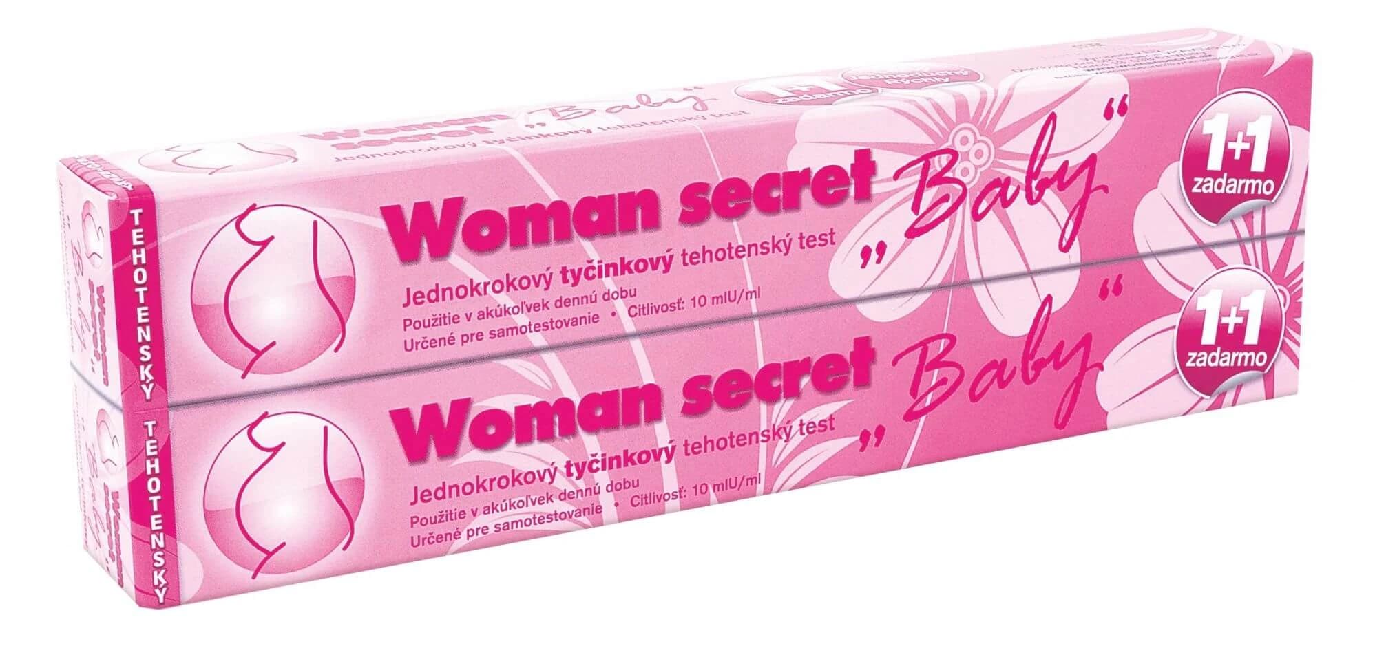 Women's Secret Baby-Schwangerschaftstest 2 Stück