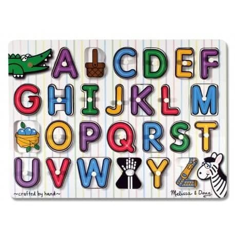 Holz-Alphabet-Puzzle, MD3272, Melissa und Doug