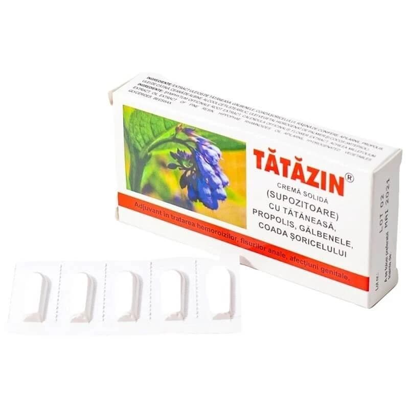 Tatazin Zäpfchen, 10 Stück, Elzin Plant
