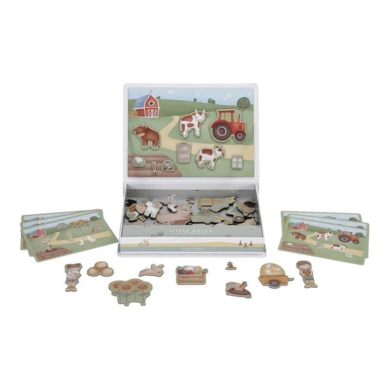 Little Farm Magnetpuzzle, ab 3 Jahren, Little Dutch