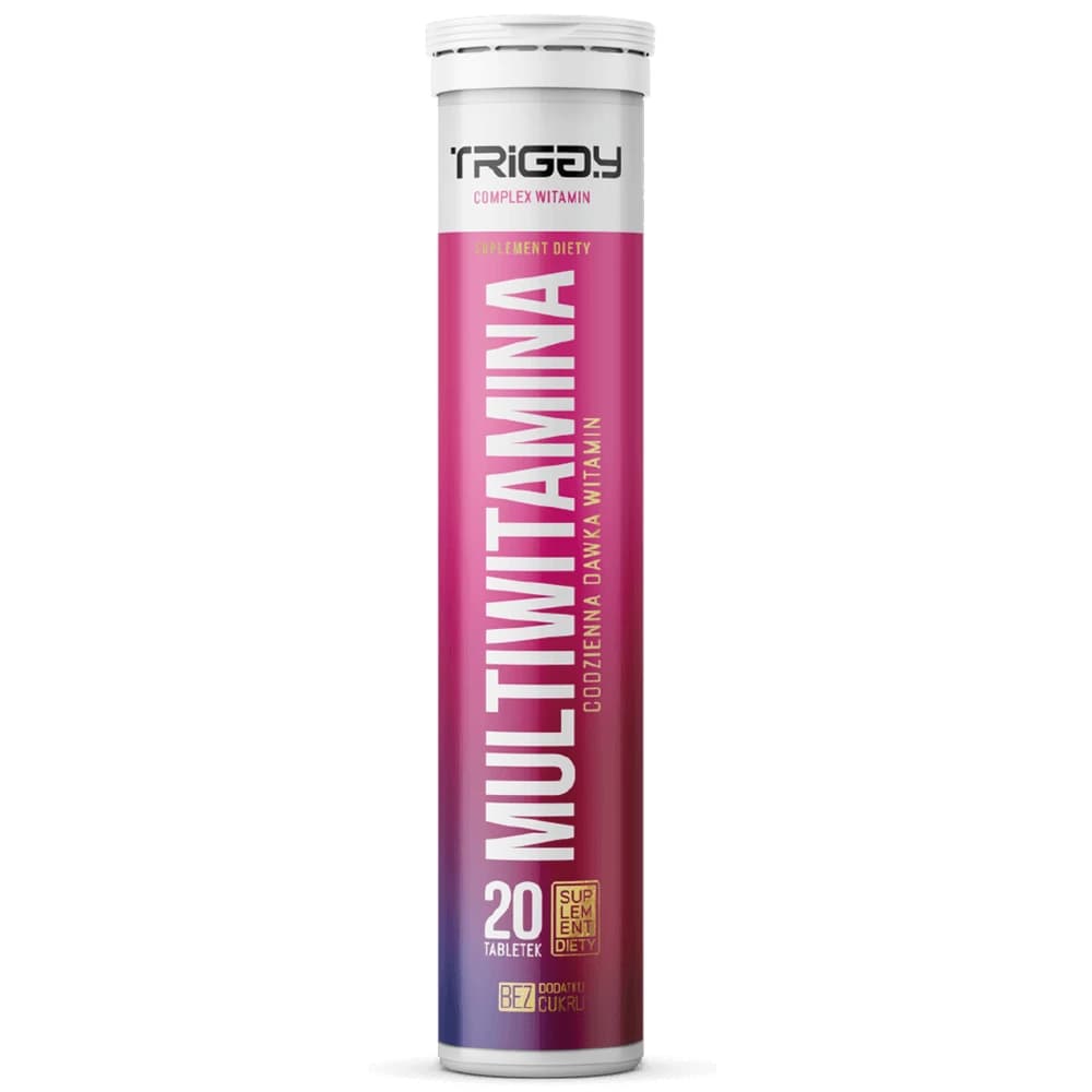 Triggy Multivitamin, Erdbeergeschmack, 20 Brausetabletten