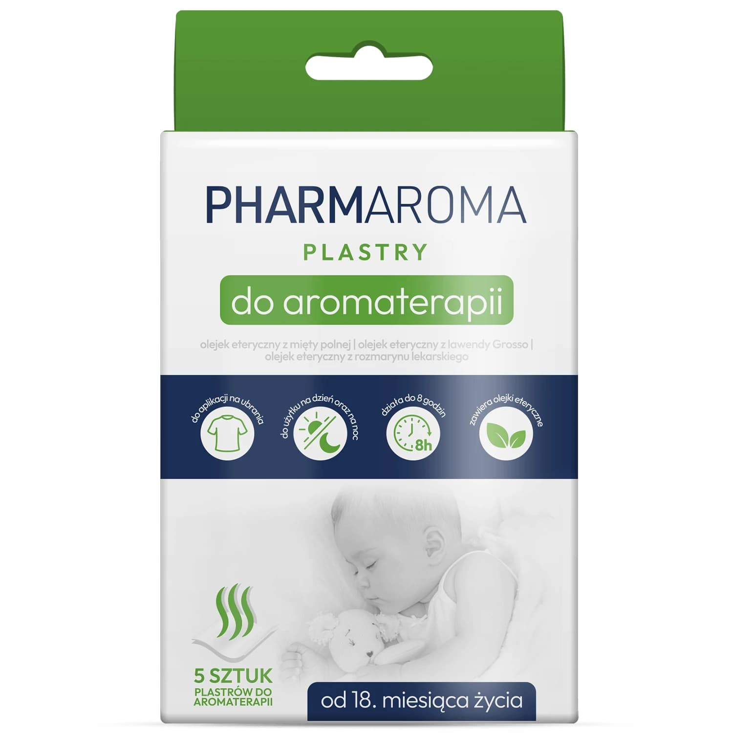 Pharmaroma, Aromatherapie-Pflaster, ab 18 Monaten, 5 Stück