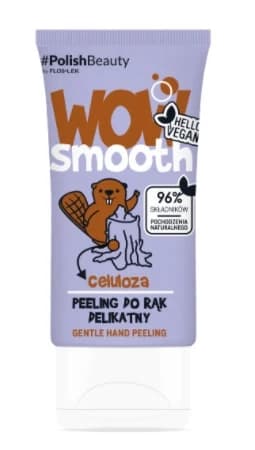 Flos-Lek, Wow Smooth! Walnuss glättendes Handpeeling, 50g