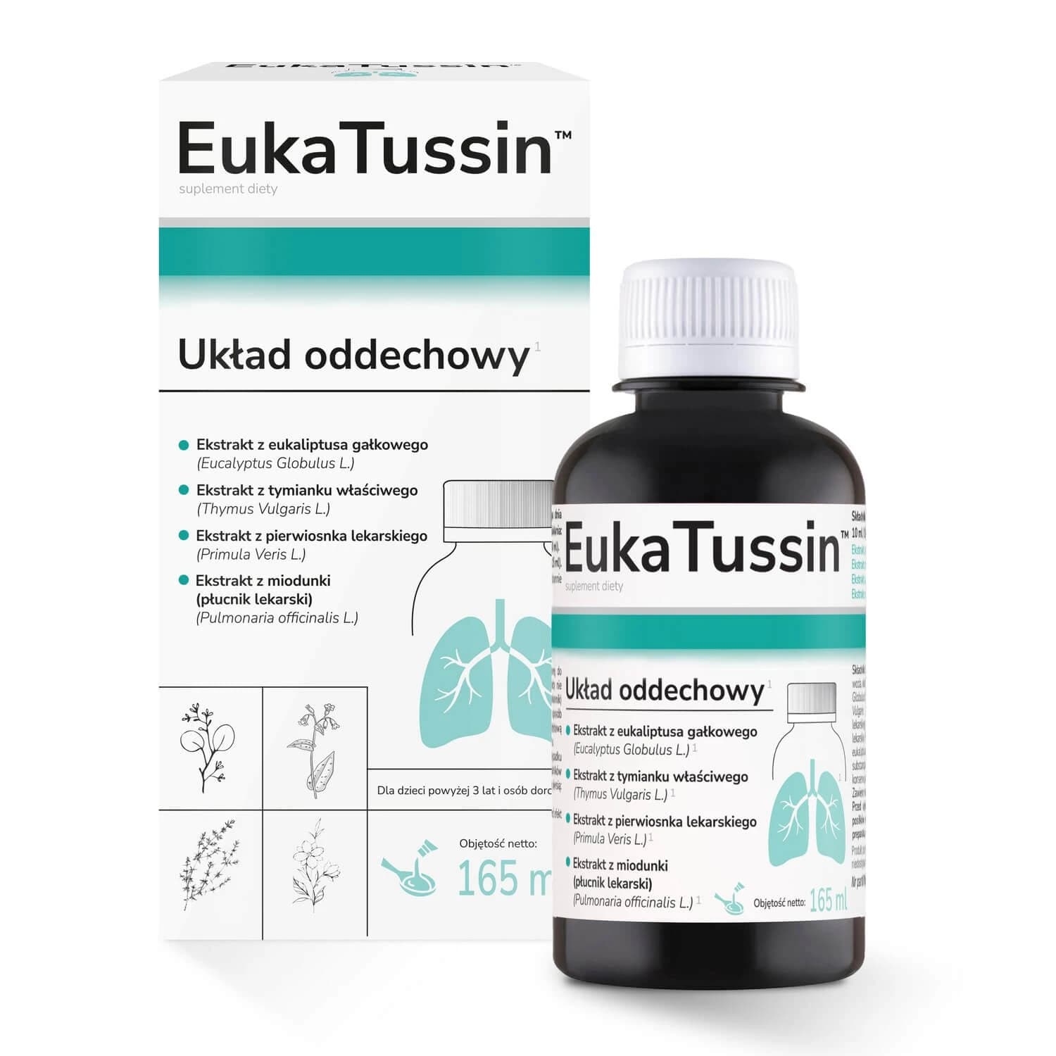 EukaTussin Erste-Hilfe-Set für Zuhause, 165 ml