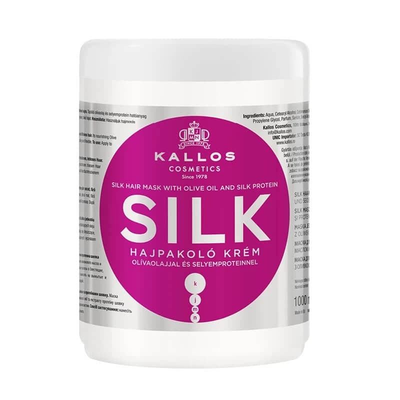Kallos KJMN Seidenmaske mit Seide, 1000 ml