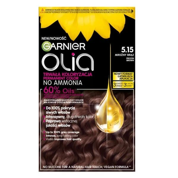 Garnier Olia Haarfarbe 5.15 Frostiges Braun