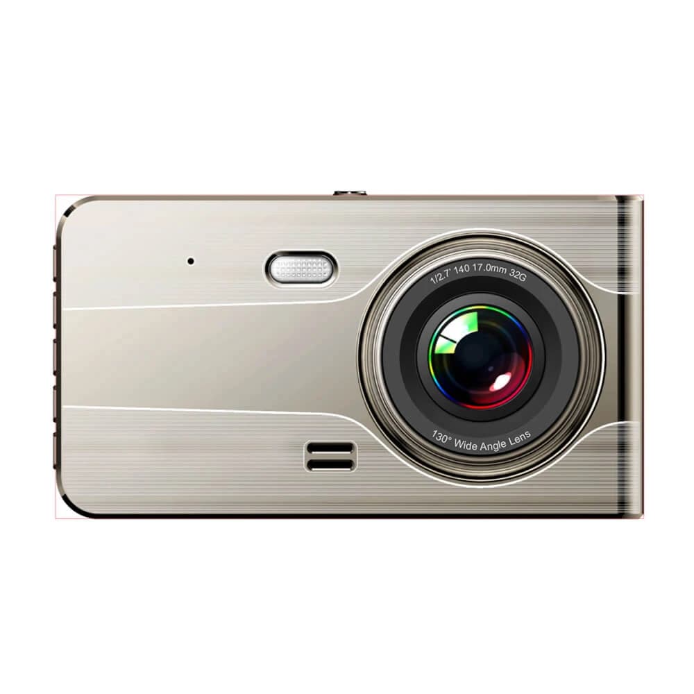 Auto DVR979G Full HD G-Sensor LCD-Videorecorder mit Rückfahrkamera - beige