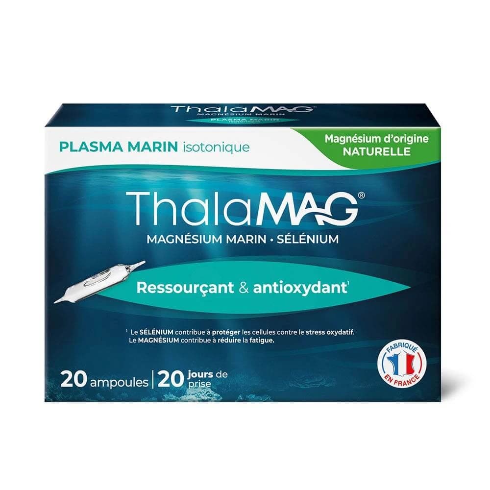 Thalamag Revitalisierendes und antioxidatives isotonisches Meeresplasma 20 Glühbirnen