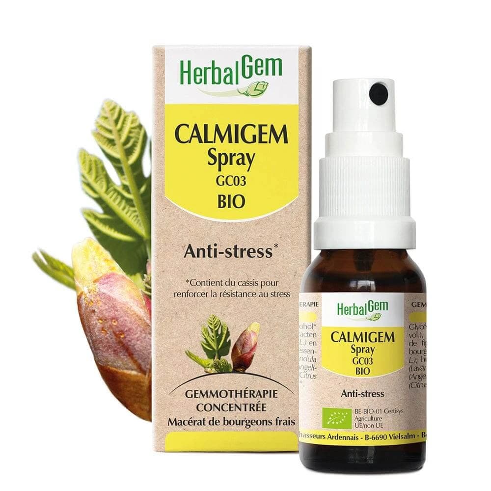 Herbalgem Gemmotherapie-Komplexe Calmigem Bio Anti-Stress-Spray 15ml