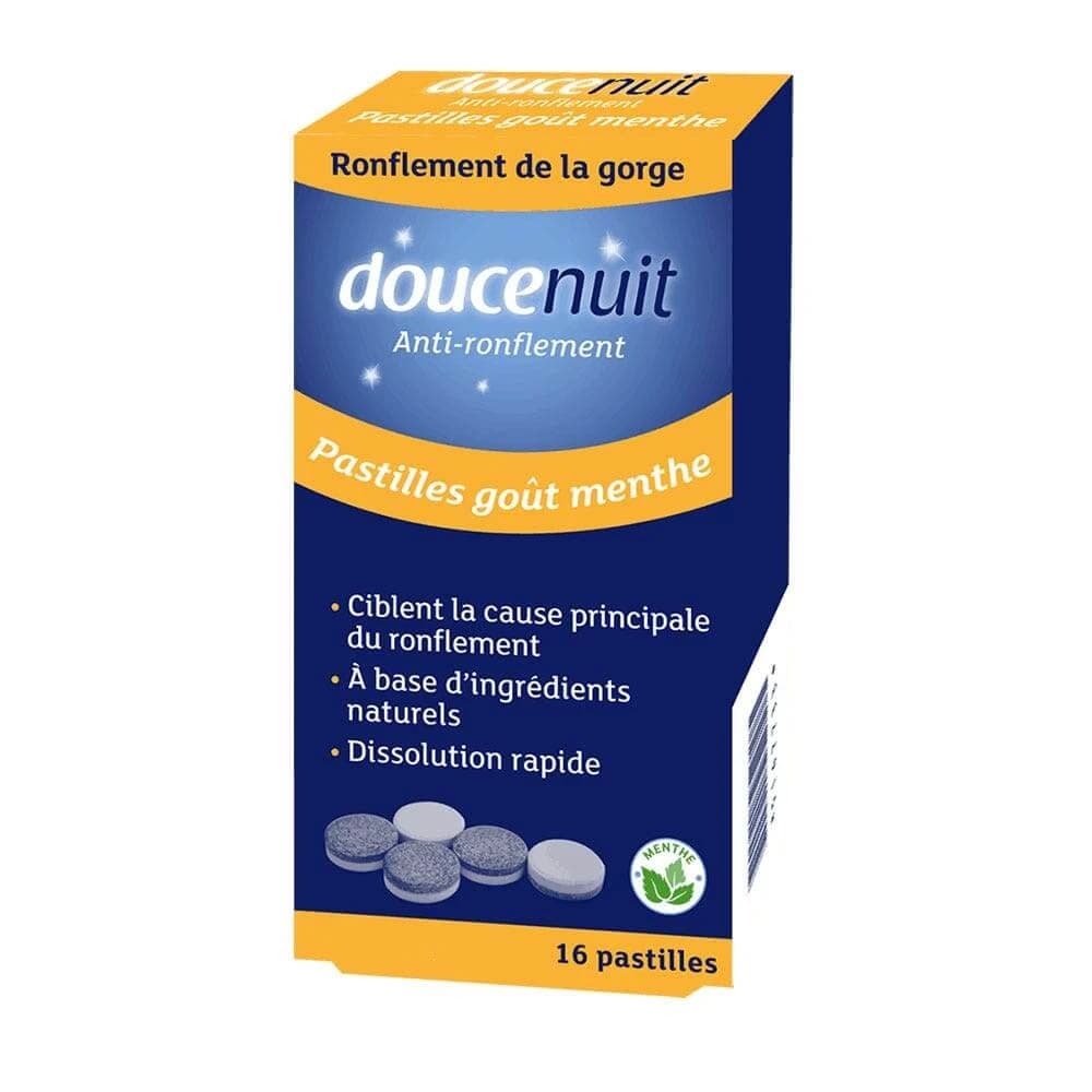 Doucenuit Goût menthe Tabletten gegen Schnarchen x16