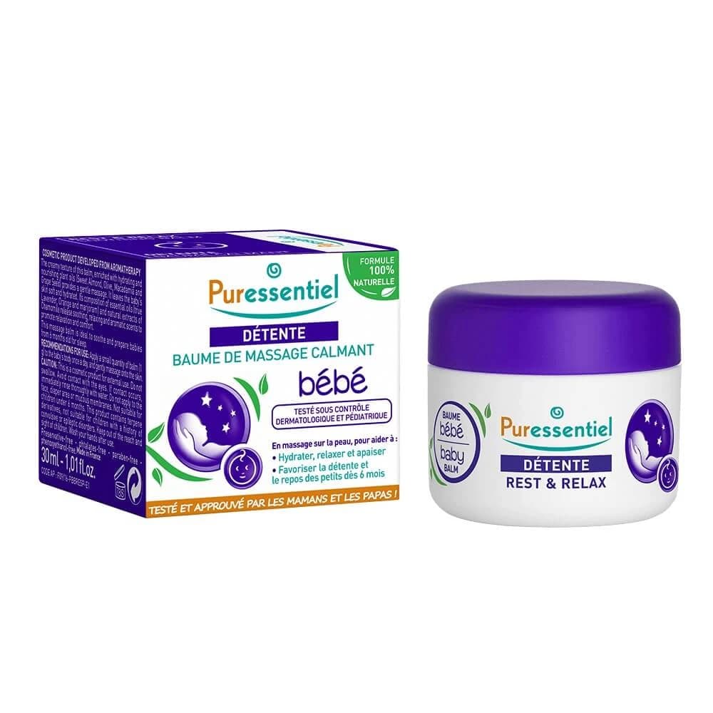 Puressentiel Serene Sleep Beruhigende Baby-Massage-Balsam 30ml